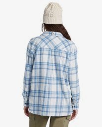 1 East Light - Long Sleeve Flannel Shirt for Women  V3TP12BIMU Billabong