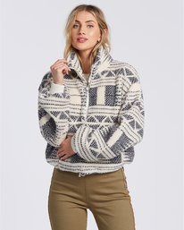 4 Time Off - Sherpa Fleece for Women White V3WA02BIW0 Billabong