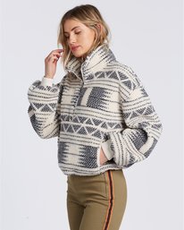 6 Time Off - Sherpa Fleece for Women White V3WA02BIW0 Billabong