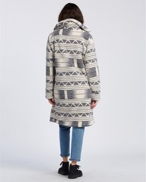 5 Montreal - Chaqueta polar larga  para Mujer Blanco V3WA06BIW0 Billabong