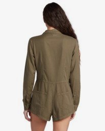 2 Gigi - Long Sleeve Playsuit for Women  V3WK01BIMU Billabong