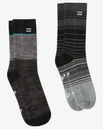 0 All Day Stripe - Crew Socks for Men  V5SO12BIW0 Billabong