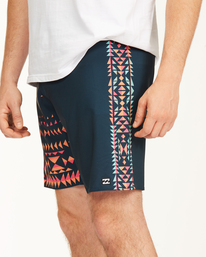 8 D Bah Airlite 19" - Recycled Board Shorts for Men Multi W1BS20BIP1 Billabong