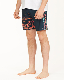 6 D Bah Airlite 19" - Recycled Board Shorts for Men Multi W1BS20BIP1 Billabong
