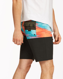 6 Fifty50 Panel Pro - Boardshort para Hombre Rojo W1BS44BIP1 Billabong