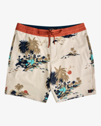 0 Adventure Division Surftrek Lo Tide 17" - BoardShort para Hombre Marron W1BS55BIP1 Billabong