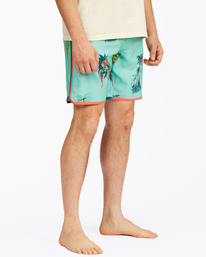 7 73 Lo Tides - Board Shorts for Men Branco W1BS65BIP1 Billabong