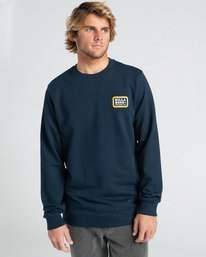 0 Walled - Sweat pour Homme Bleu W1CR11BIP1 Billabong
