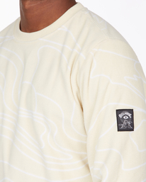 3 Adventure Division Dunes Lines Furnace - Crew Neck Polar Fleece for Men  W1FL31BIP1 Billabong