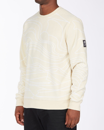 2 Adventure Division Dunes Lines Furnace - Crew Neck Polar Fleece for Men  W1FL31BIP1 Billabong