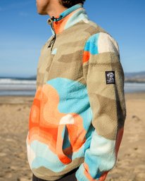 0 Adventure Division Desert Trip Furnace - Polaire demi-zip pour Homme  W1FL32BIP1 Billabong