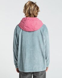 4 Bad Dog - Anorak en velours côtelé pour Homme Bleu W1JK02BIP1 Billabong