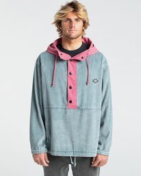 0 Bad Dog - Kord-Anorak für Männer Blau W1JK02BIP1 Billabong