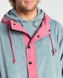 2 Bad Dog - Kord-Anorak für Männer Blau W1JK02BIP1 Billabong