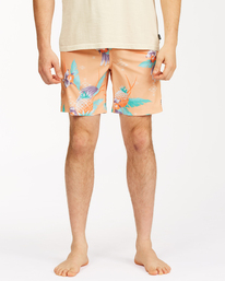 4 Sundays Stretch Layback 16" - Boardshorts for Men Orange W1LB04BIP1 Billabong