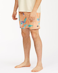 6 Sundays Stretch Layback 16" - Boardshorts for Men Orange W1LB04BIP1 Billabong