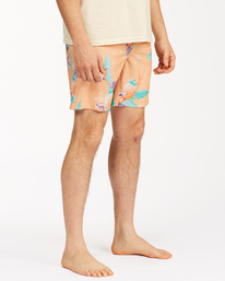 7 Sundays Stretch Layback 16" - Boardshorts for Men Orange W1LB04BIP1 Billabong