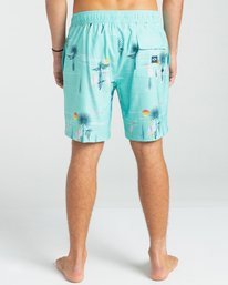 6 Sundays Stretch Layback 16" - Boardshorts für Männer Grün W1LB04BIP1 Billabong