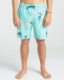 2 Sundays Stretch Layback 16" - Boardshorts für Männer Grün W1LB04BIP1 Billabong