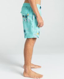 4 Sundays Stretch Layback 16" - Boardshorts für Männer Grün W1LB04BIP1 Billabong