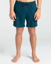 0 All Day Heritage Layback 16" - Bermuda da bagno da Uomo Blue W1LB13BIP1 Billabong