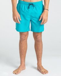 0 All Day Heritage Layback 16" - Zwembroek voor Heren Blue W1LB13BIP1 Billabong