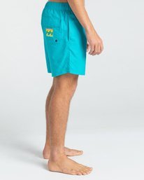 2 All Day Heritage Layback 16" - Zwembroek voor Heren Blue W1LB13BIP1 Billabong