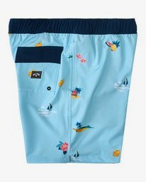 3 Sundays Layback Hawaii - Board Shorts for Men Blue W1LB31BIP1 Billabong