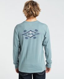 1 Heritage - Long Sleeve T-Shirt for Men Blue W1LS10BIP1 Billabong
