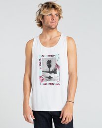 0 Painted Palms - Débardeur pour Homme Blanc W1SG09BIP1 Billabong