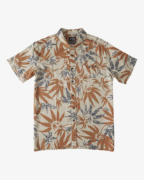 4 Adventure Division Kern Hemp - Short Sleeve Shirt for Men Beige W1SH08BIP1 Billabong