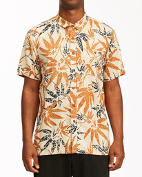 0 Adventure Division Kern Hemp - Short Sleeve Shirt for Men Beige W1SH08BIP1 Billabong