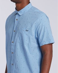 3 All Day Jacquard - T-Shirt für Männer Blau W1SH24BIP1 Billabong