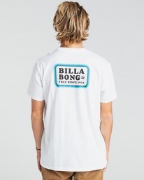 1 Walled - T-shirt pour Homme Blanc W1SS32BIP1 Billabong
