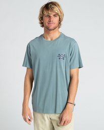 0 Heritage - Camiseta para Hombre Azul W1SS58BIP1 Billabong