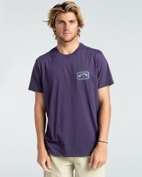 0 Adventure Division Arch Wave - T-Shirt for Men Purple W1SS67BIP1 Billabong