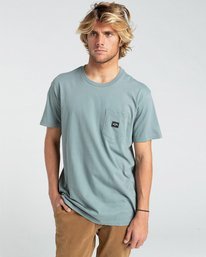 0 Stacked - T-Shirt for Men Blue W1SS73BIP1 Billabong