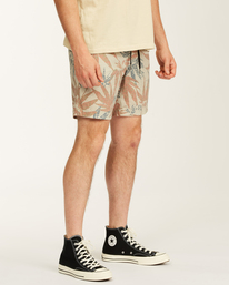2 Adventure Division Surftrek Hemp - Recycled Elasticated Shorts for Men  W1WK42BIP1 Billabong