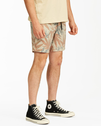 7 Adventure Division Surftrek Hemp - Recycled Elasticated Shorts for Men  W1WK42BIP1 Billabong