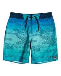 0 Resistance 16" - Board Shorts for Boys Blue W2BS13BIP1 Billabong