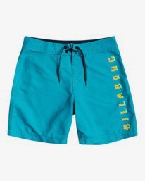 0 All Day Heritage 16" - Board Shorts for Boys Blue W2BS15BIP1 Billabong