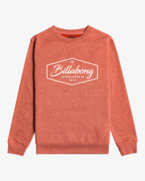 0 Trademark - Sweatshirt for Boys Red W2CR01BIP1 Billabong