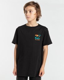 1 BBTV - Camiseta para Chicos Negro W2SS36BIP1 Billabong