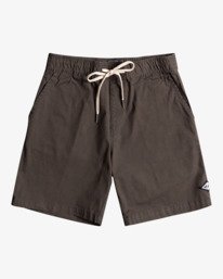 0 Layback Solid 15" - Elastische Short voor Jongens Black W2WK20BIP1 Billabong