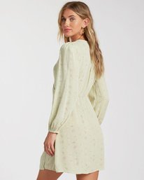 3 Lotta Love - Robe portefeuille courte pour Femme Vert W3DR36BIP1 Billabong