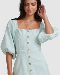 10 White Sand - Mini Dress for Women Blue W3DR50BIP1 Billabong