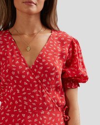 8 Steph - Robe midi portefeuille pour Femme  W3DR58BIP1 Billabong