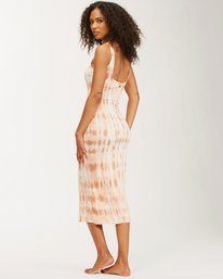 3 Warm Waves - Vestido midi para Mulher  W3DR65BIP1 Billabong