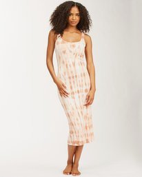 1 Warm Waves - Vestido midi para Mulher  W3DR65BIP1 Billabong
