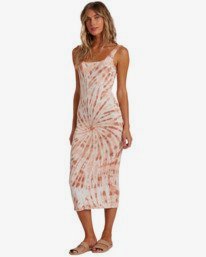 4 Warm Waves - Vestido midi para Mulher  W3DR65BIP1 Billabong